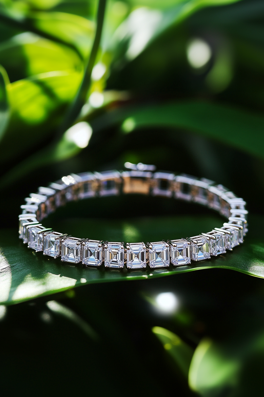 Grand Slam Emerald Cut Bracelet