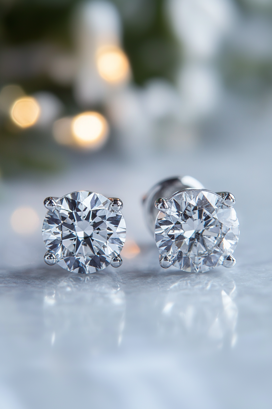 Round Radiance Diamond Studs